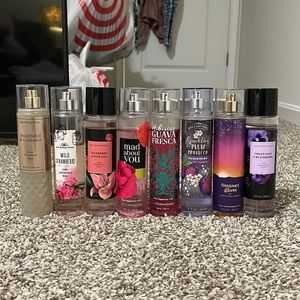 Bath & Body Works fragrance mists